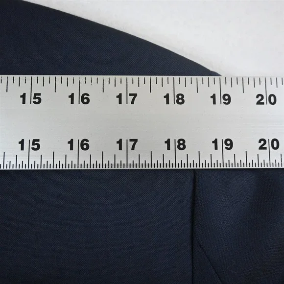 Brooks Brothers 42R Navy Blue 100% Wool Gold Button Blazer Jacket Sport Coat